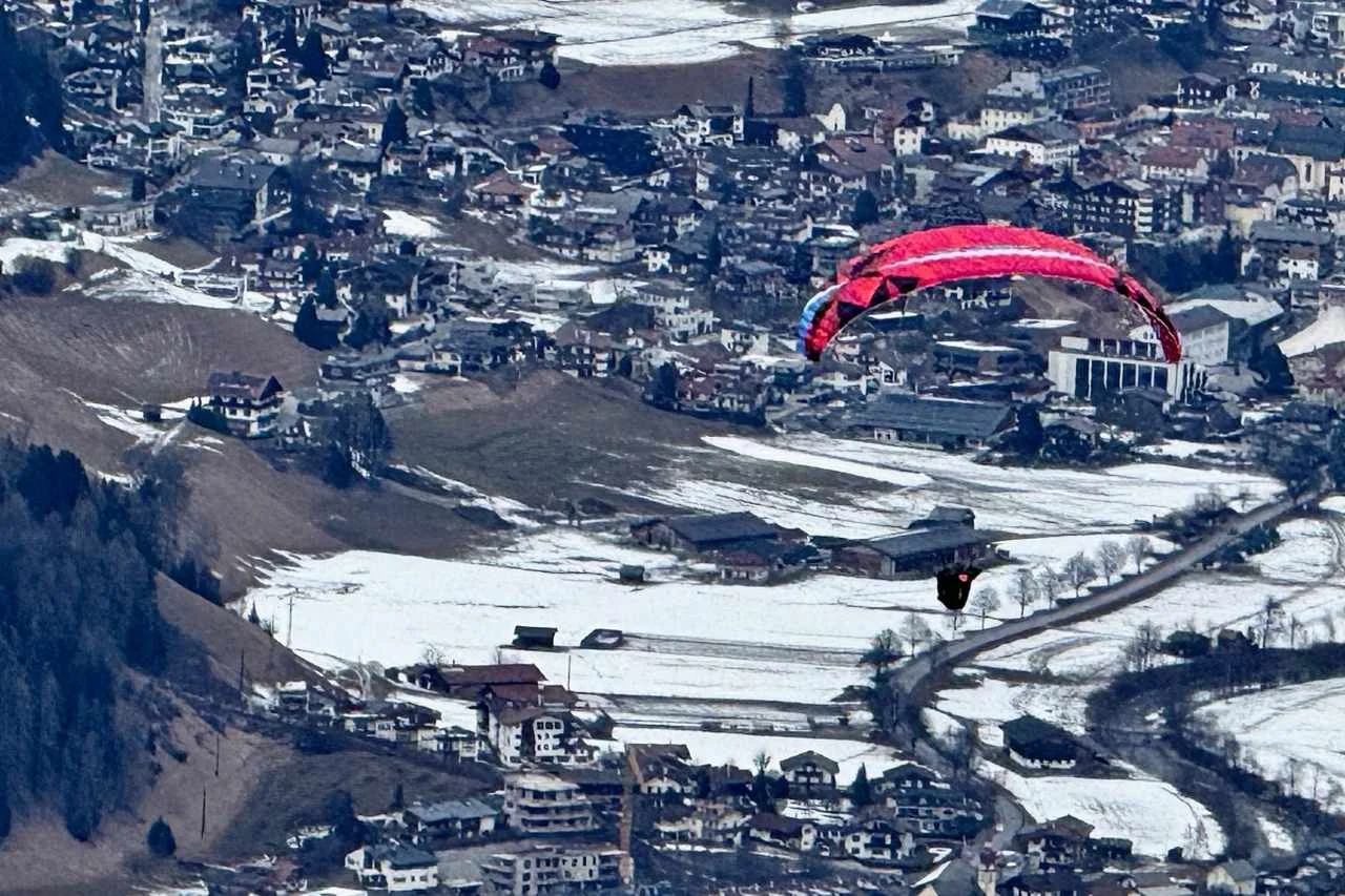 Floating over the Stubai Valley