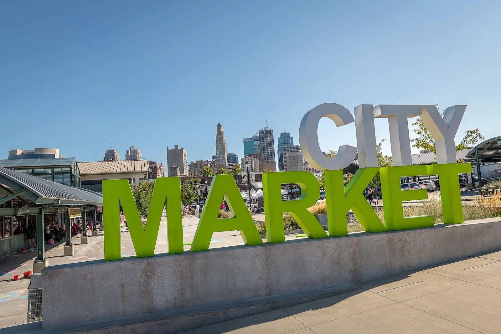 city market sign in kansas city